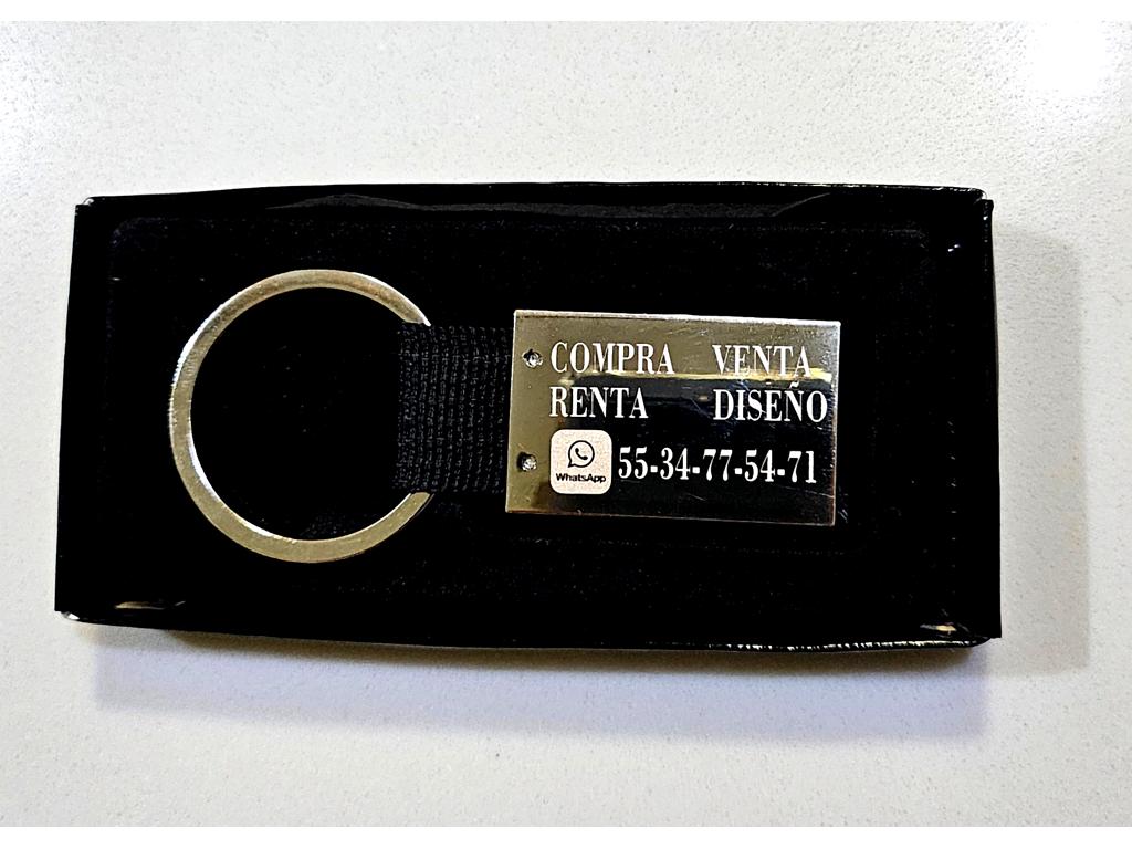 Llavero personalizado con logo para entrega inmobiliaria