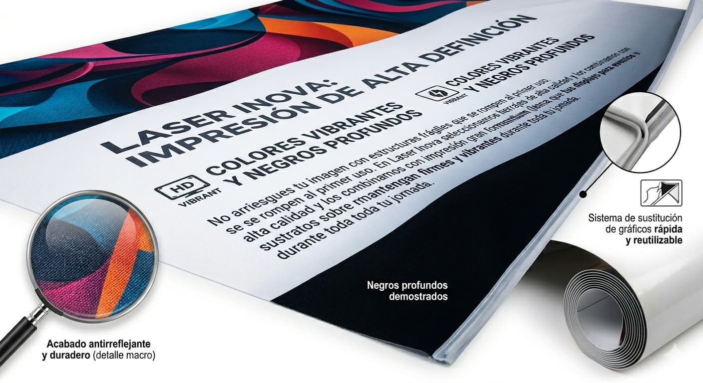Stands y displays publicitarios de alto impacto